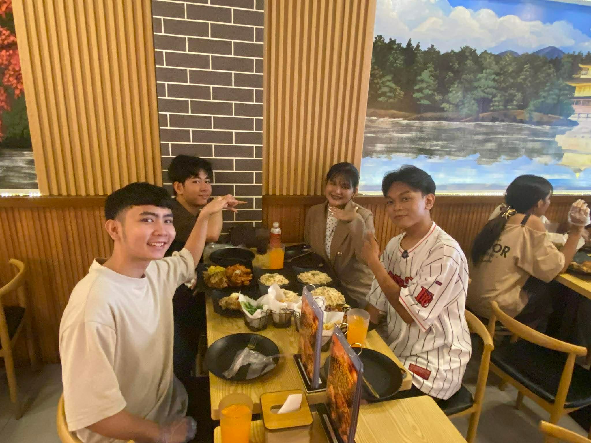 Celebrating Friend birthday